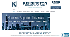 Desktop Screenshot of kensington-research.com